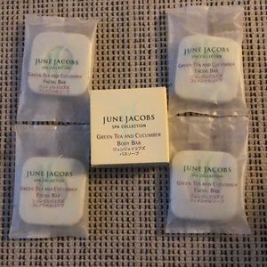 June Jacobs Spa Collection Facial Bars and body bar, brand new